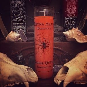Spider Queen Altar Candle